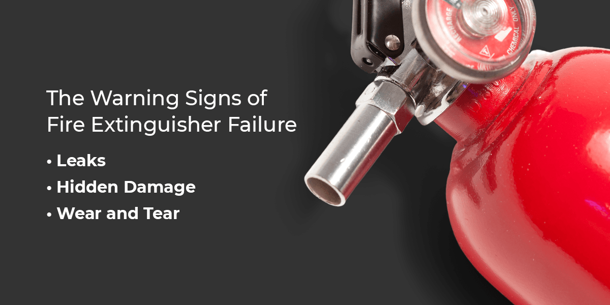 The Warning Signs of Fire Extinguisher Failure