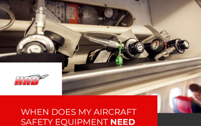 When does aircraft equipment need serviced